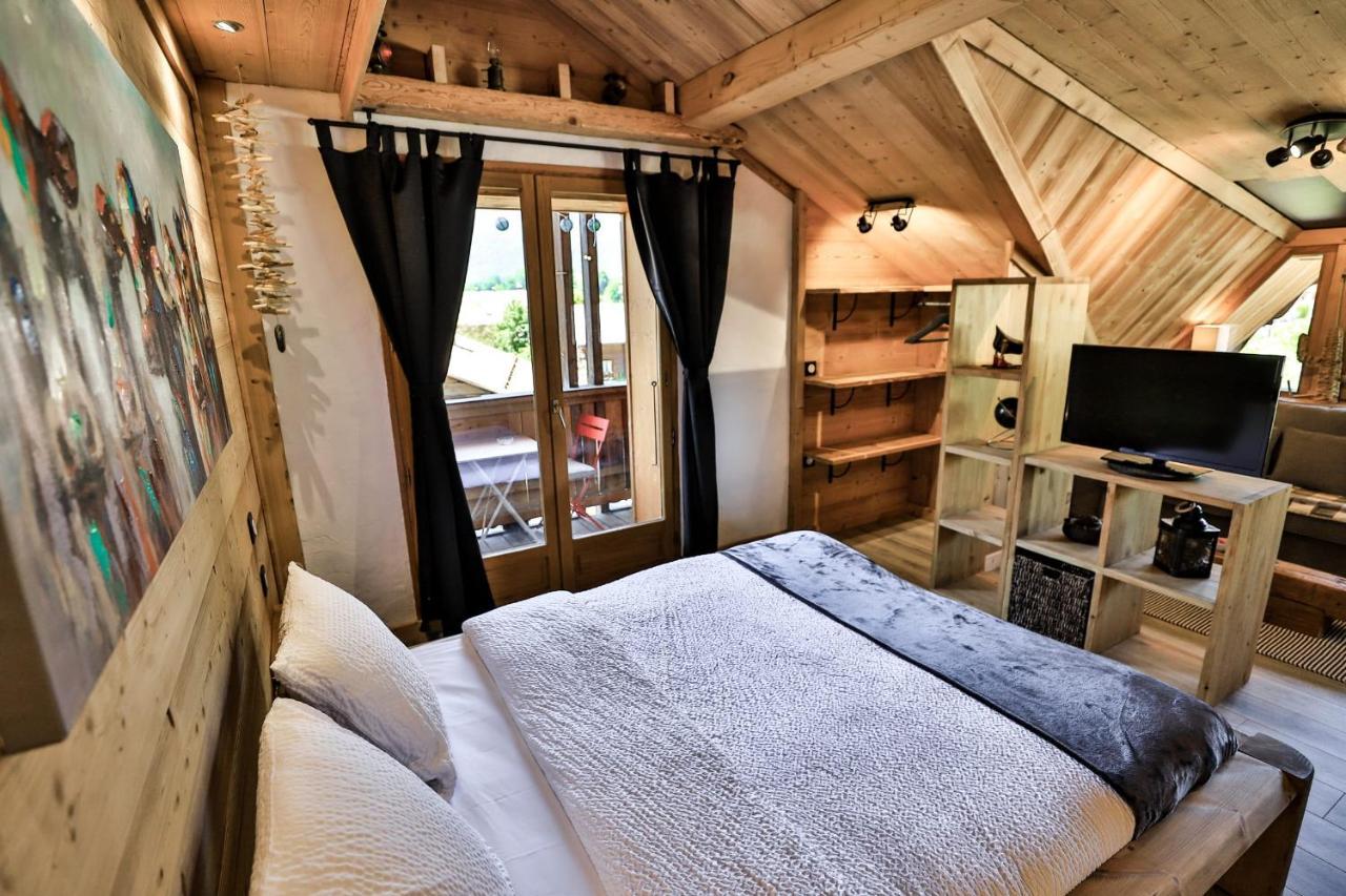 Studio Lessy - Centre Village - Aravistour Saint-Jean-de-Sixt Exteriör bild