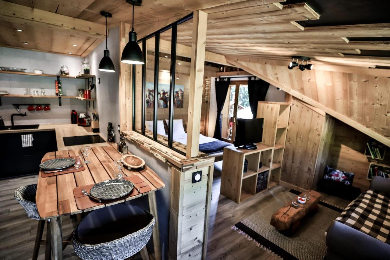 Studio Lessy - Centre Village - Aravistour Saint-Jean-de-Sixt Exteriör bild