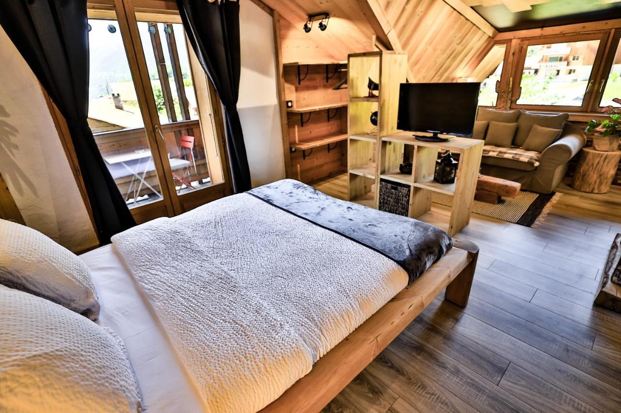 Studio Lessy - Centre Village - Aravistour Saint-Jean-de-Sixt Exteriör bild