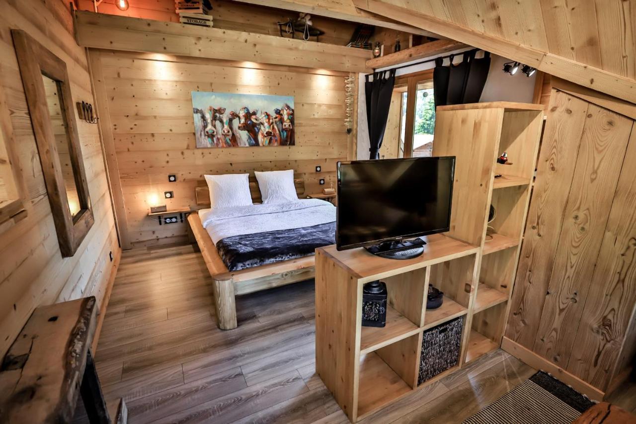 Studio Lessy - Centre Village - Aravistour Saint-Jean-de-Sixt Exteriör bild