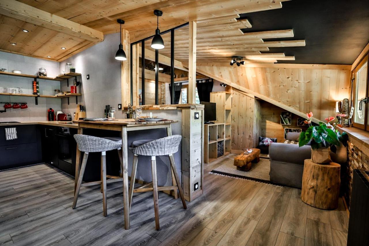 Studio Lessy - Centre Village - Aravistour Saint-Jean-de-Sixt Exteriör bild