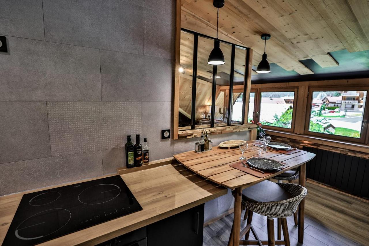 Studio Lessy - Centre Village - Aravistour Saint-Jean-de-Sixt Exteriör bild